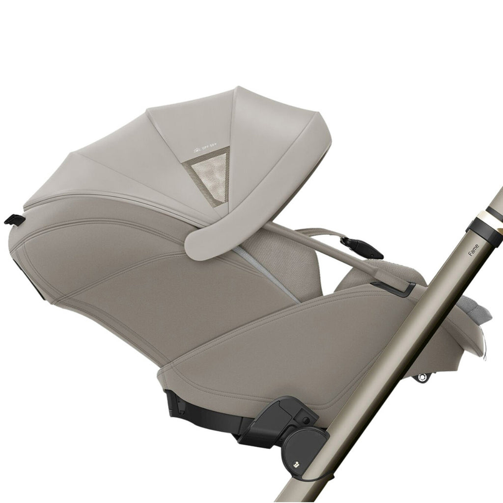 Adaptador Maxi-Cosi Fame Para Bebê Conforto Coral Slide Pro Black - Memory Buttons Inteligentes
