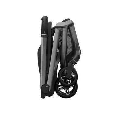 Carrinho de Bebê Maxi-Cosi Fame Cabin Black Onyx - Fechamento Rápido com Uma Mão
